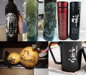 阿坝藏族羌族自治州九寨沟县酒瓶葫芦工艺品激光雕刻机